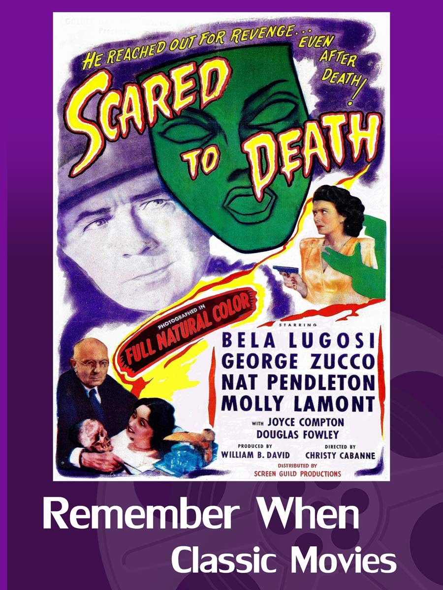 Scared to Death DVD USA Edición Coleccionista para Amantes del Cine de Terror de Culto