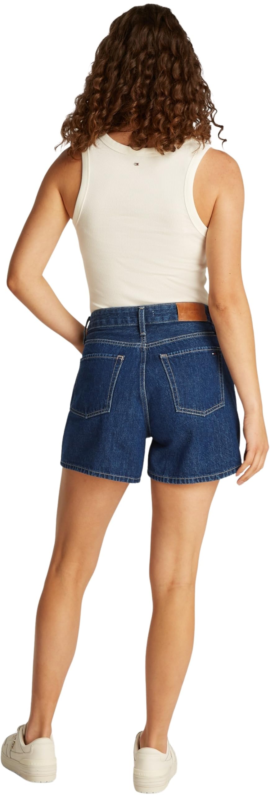Tommy Hilfiger Damen Jeans Shorts Mini Ace High Rise
