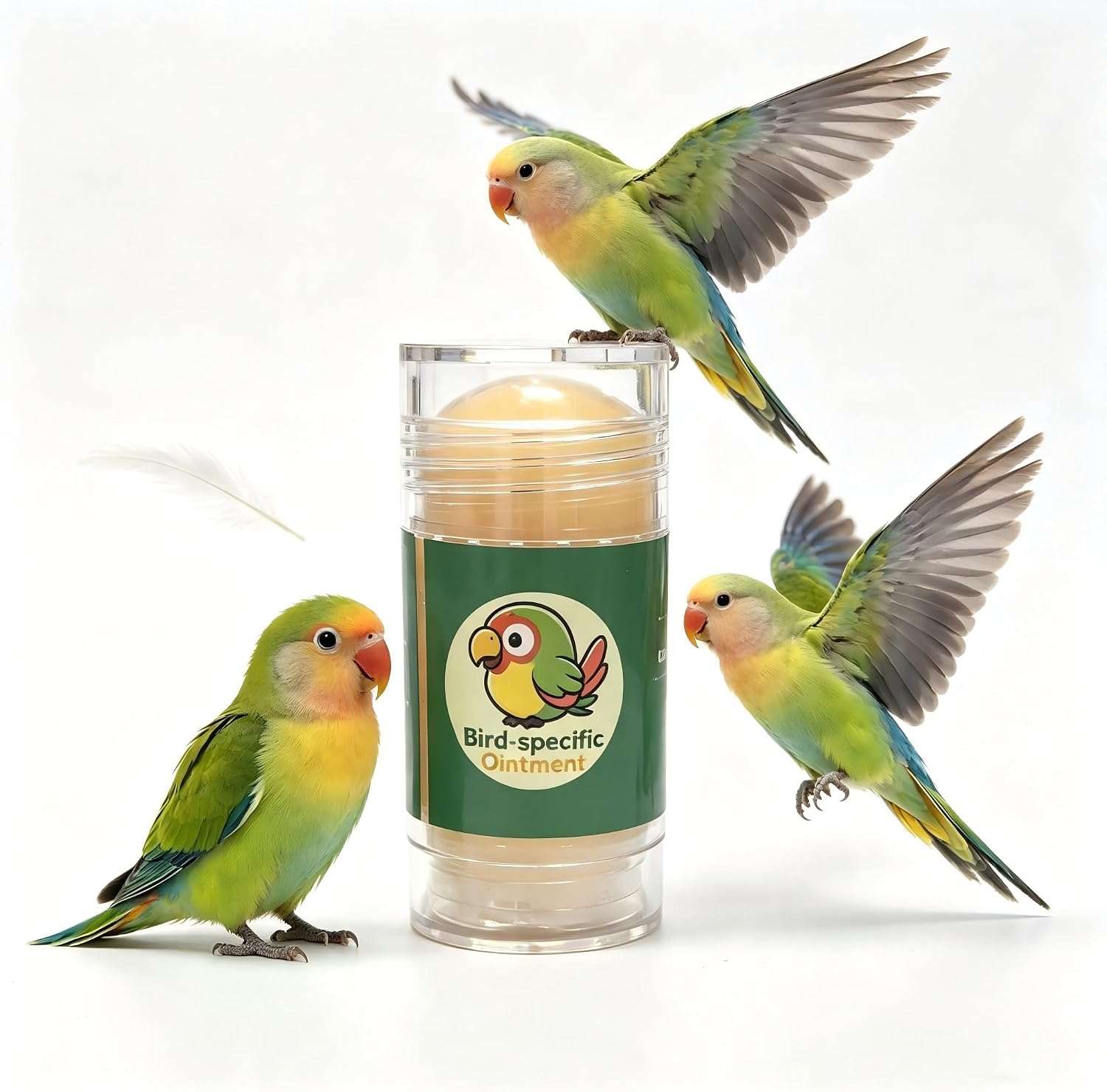 Parrot Beak & Feet Care Balm, Daily Moisturizing Grooming for Birds.1.4 oz | Beak Care, For Parrots, Bird-Friendly, Conures, Budgies
