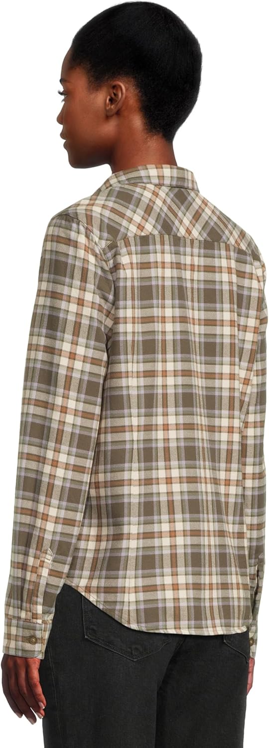 Royal Robbins Womens Lieback Organic Cotton Flannel Long Sleeve - Image 3