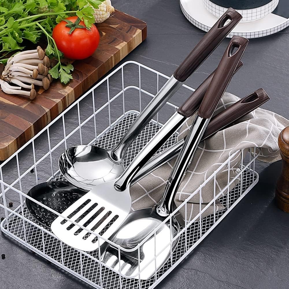 4 PCS Kitchen Utensils Set - Kitchen Utensil Set, Stainless Steel Cooking Utensils Set with Bakelite Antiskid Handle, Kitchen Tools Set
