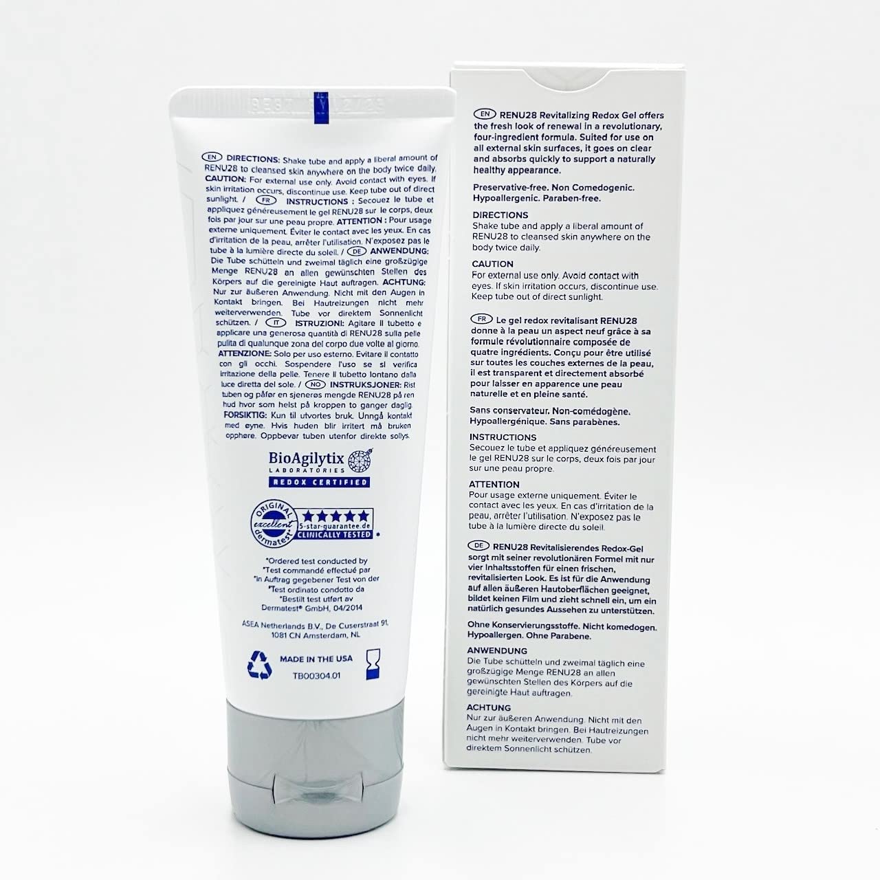 1 TUBE GEL RENU28