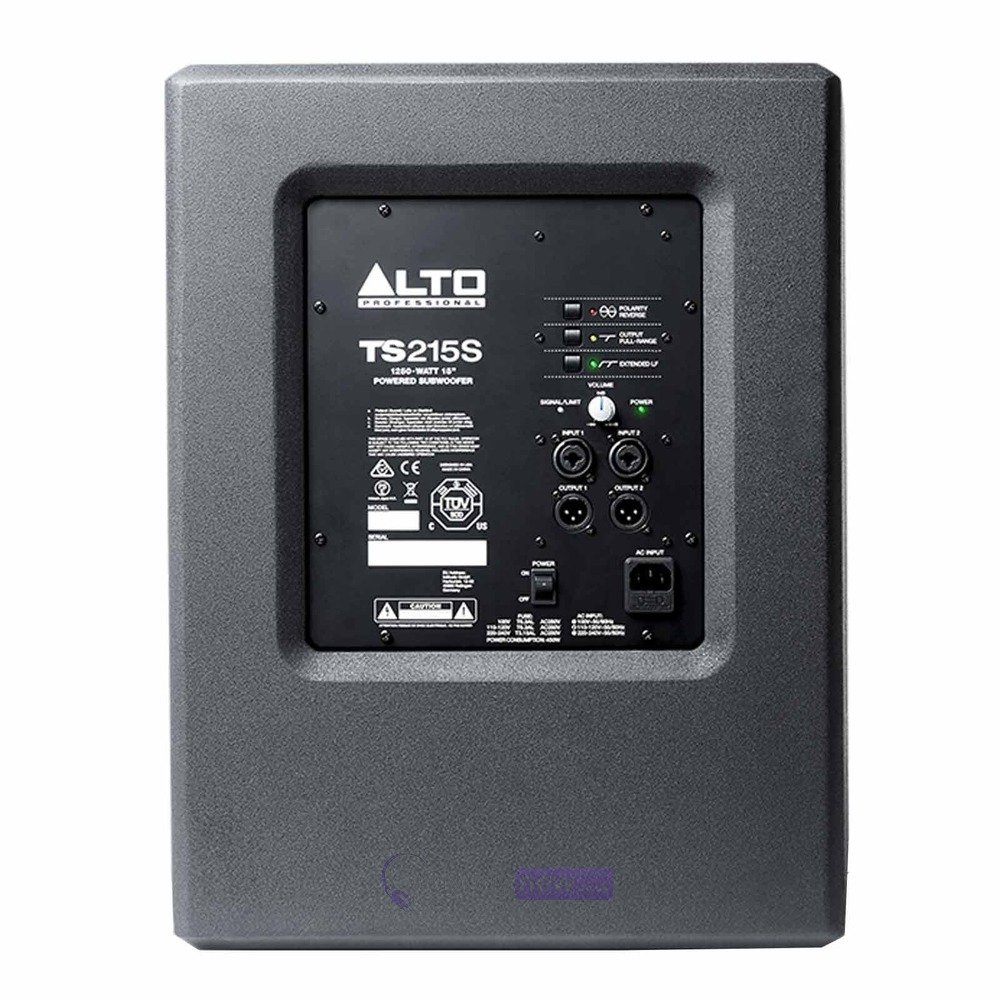 Alto TS315 Active 15" DJ Disco Stage Band PA Speaker (Pair) & Alto