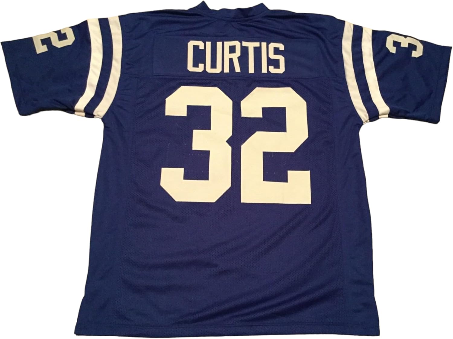 Generic Mike Curtis Jersey Stitched Blue Custom Football New No Brand/Logos, Red