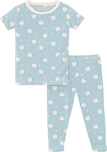 KicKee Pajama Sets from our Year Round Celebration Collection, Matching Top and Bottom Sleepwear Set, Babies and Kids PJ Set