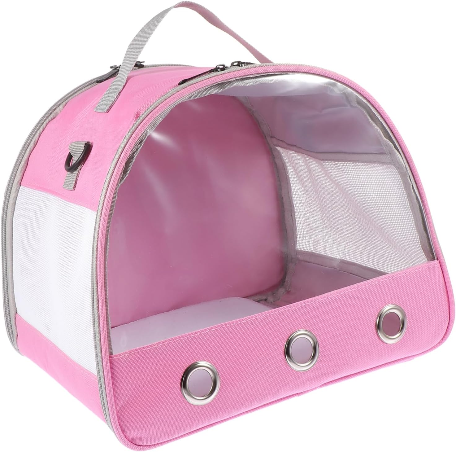 UPKOCH Portable Small PET Carrier Bag Travel Pouch for Hamsters Hedgehogs and Small Animals Lightweight Outdoor Mini PET Travel Bag Adjustable Strap