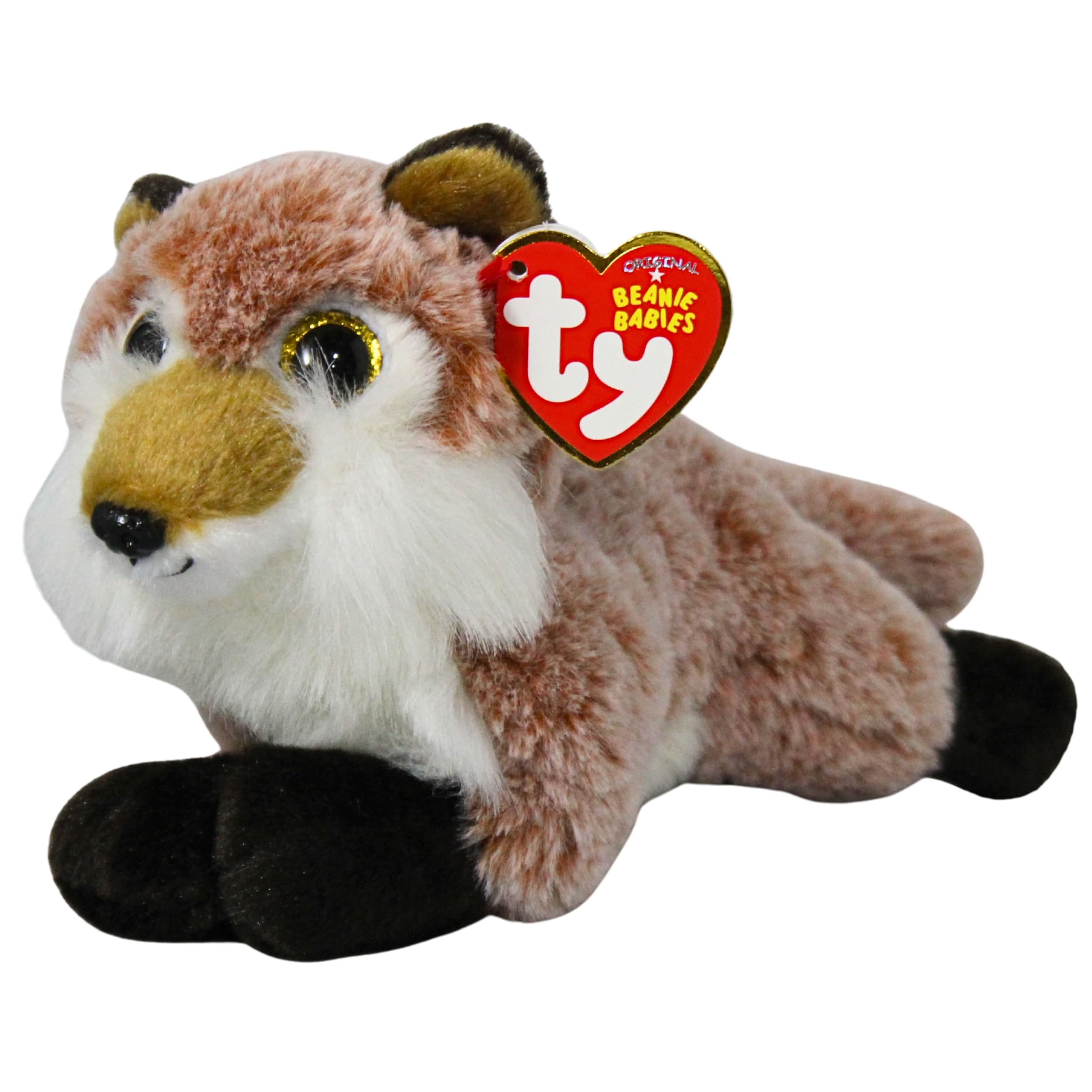 TY 50052 Beanie Babies Fredrick Fox, Multicolore