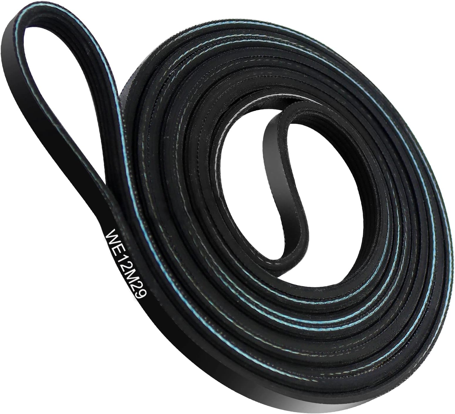 WE12M29 Dryer Drum Drive Belt by Blutoget - Compatible with GE Dryers - Replacement for WE12M29 WE12M22 WE120122 WE12M0022 AP4565702 PS3408299 134163500