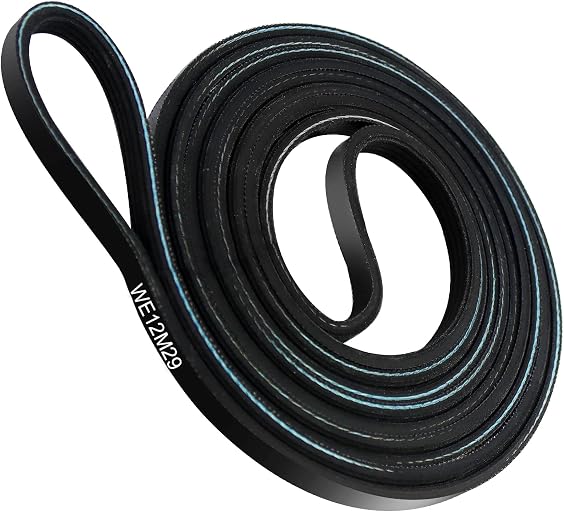WE12M29 WE03X29897 WE12X21574 Dryer Drum Drive Belt by Blutoget Replace WE12M22 137292700 WE120122 AP4565702 134163500 - Fit for GE Hotpoint Dryers Gtd33eask0ww Gtd42easj2ww (89-1/2 Inches Length)