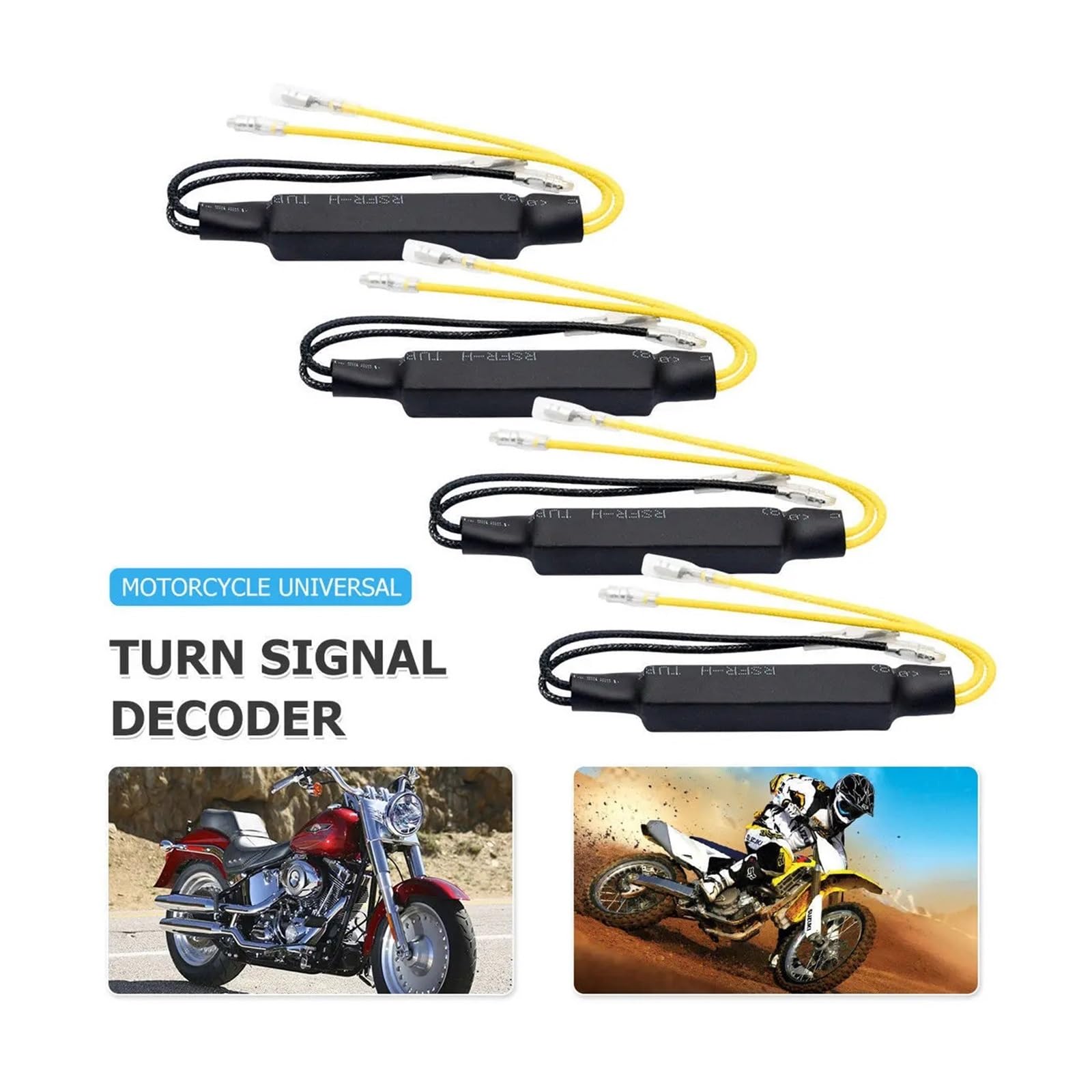 Decodificatore indicatori direzione LED motociclette Indicatoris Motos