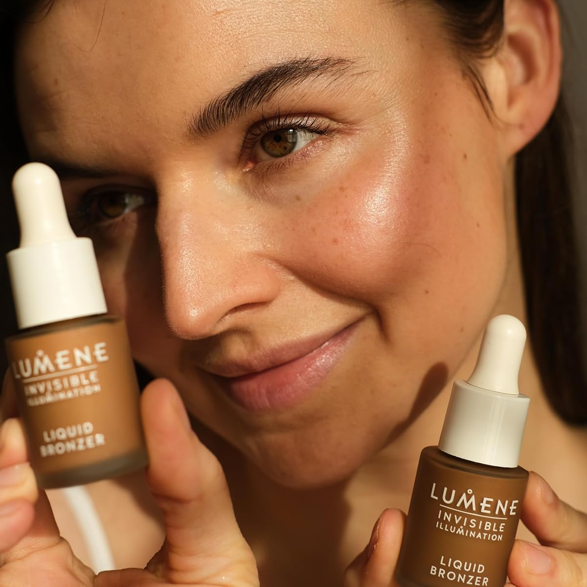 LUMENE Invisible Illumination płynny bronzer, wegański