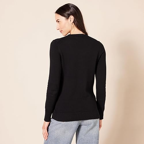 Miniatura 3 de Tienda Essentials Womens 100% Cotton Crewneck Sweater (Available in Plus Size)