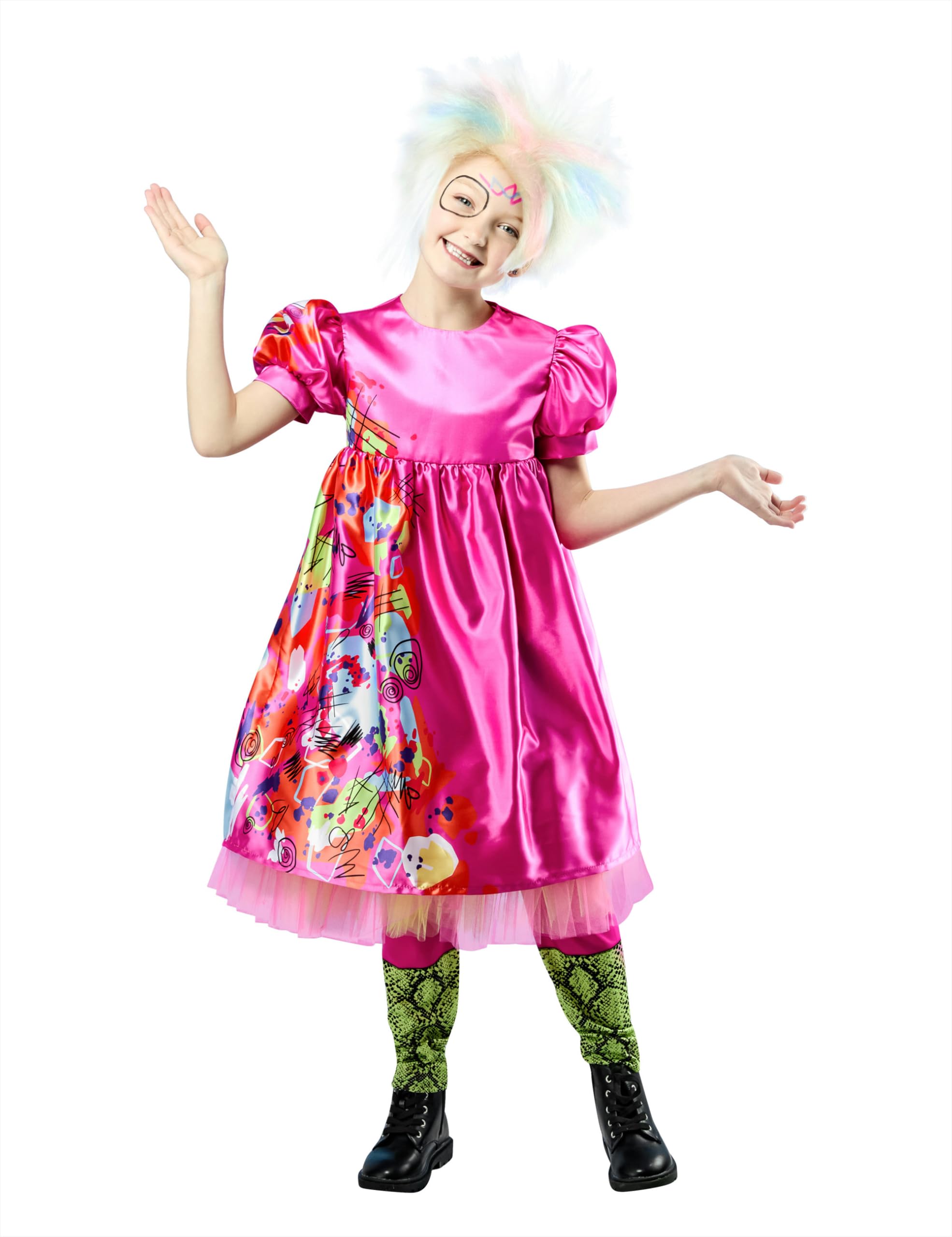 Rubies Official Weird Barbie Girls Costume, Kids Fancy Dress, Size Age 5-6 Years Halloween