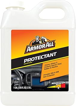Armor All Car Protectant Refill by Armor All, Car Interior Cleaner with UV Protection, 1 Gal Each, White, 128 Fl Oz Pack of 1