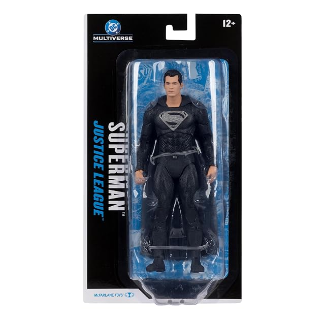 Foto 6 de 8 de DC Multiverso - Figura de Superman de 7 pulgadas (La Liga de la Justicia) Tarjeta Blister - McFarlane Toys