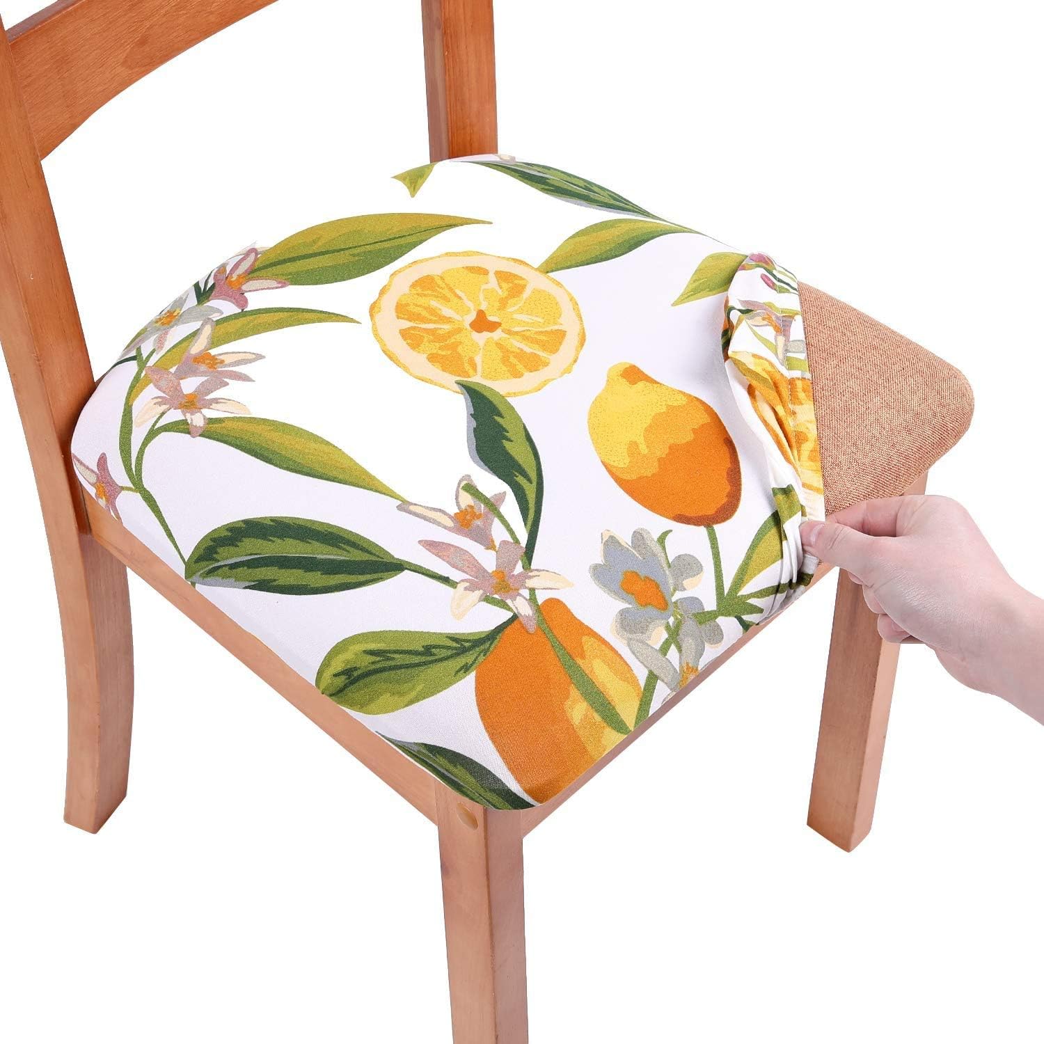 Elastic Washable Dining Chair Seat Covers Set of Kuwait Ubuy