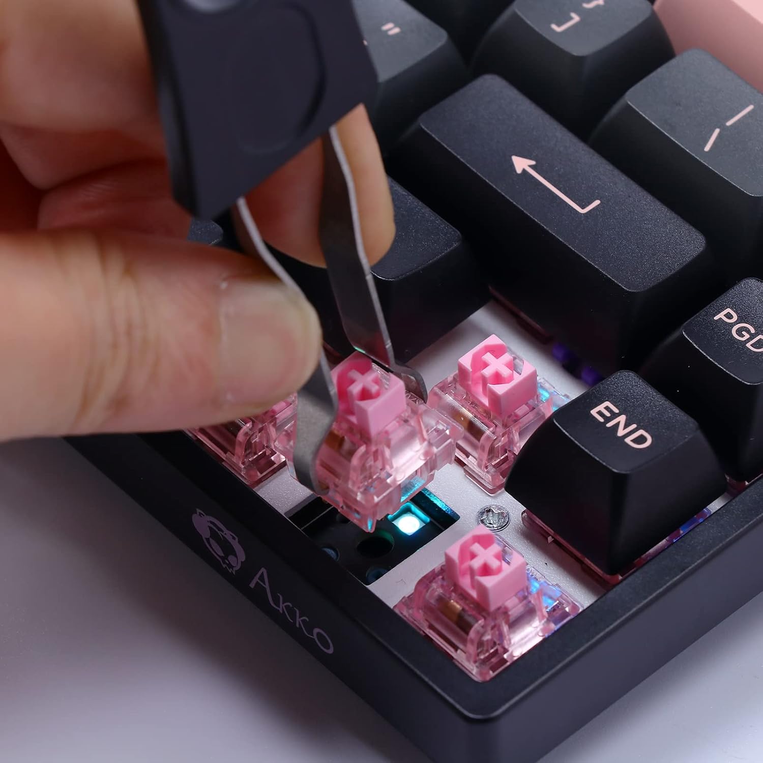 Review Discount EPOMAKER 3084B Plus Black&Pink 75% Hot Swap 2.4Ghz/Bluetooth/Wired Mechanical Gaming Keyboard, with Double-Shot PBT Keycaps, 3000mAh Long-Lasting Battery for Win/Mac/Linux (CS Jelly Purple)