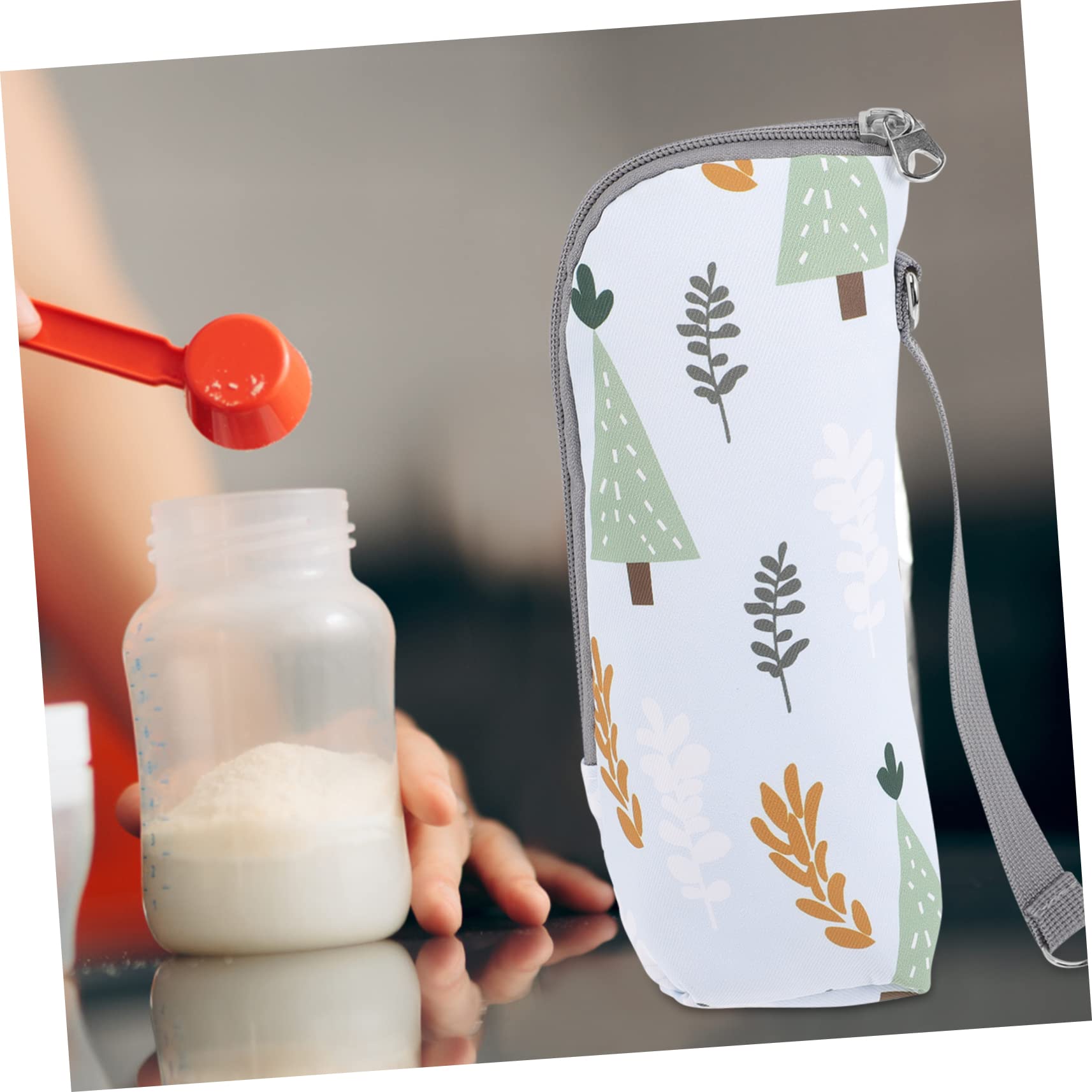 5stücke Babyflasche Isolier Tasche Tragbare Milchflaschen Wärmertasche Für Unterwegs Praktischer Thermobeutel Für Eltern Beim Reisen Und Ausflügen Hält Getränke Stunden Warm