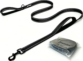 ZALER Long Dog Leash Waterproof Training Leashes 50ft 30ft 20ft 15ft 10ft 6ft, Odor Proof Recall Long Line Lead with Aviation Aluminum Carabiner Clip for Small,