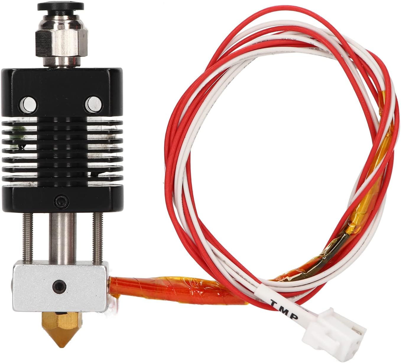 3D Printer Extruder Hotend DC24V 40W Heating Tube 0.4mm Brass Nozzle Heating Aluminum Block Printer Hotend Kit for ET4