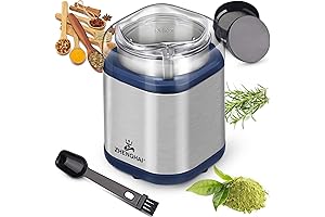 Compact Electric Pill Grinder with Easy On/Off and Fast Grinding