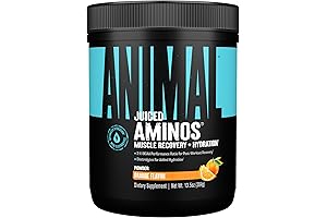 Juiced Aminos: Enhanced Recovery and Performance with 6g BCAAs/EAAs and 4g Amino Acid Blend