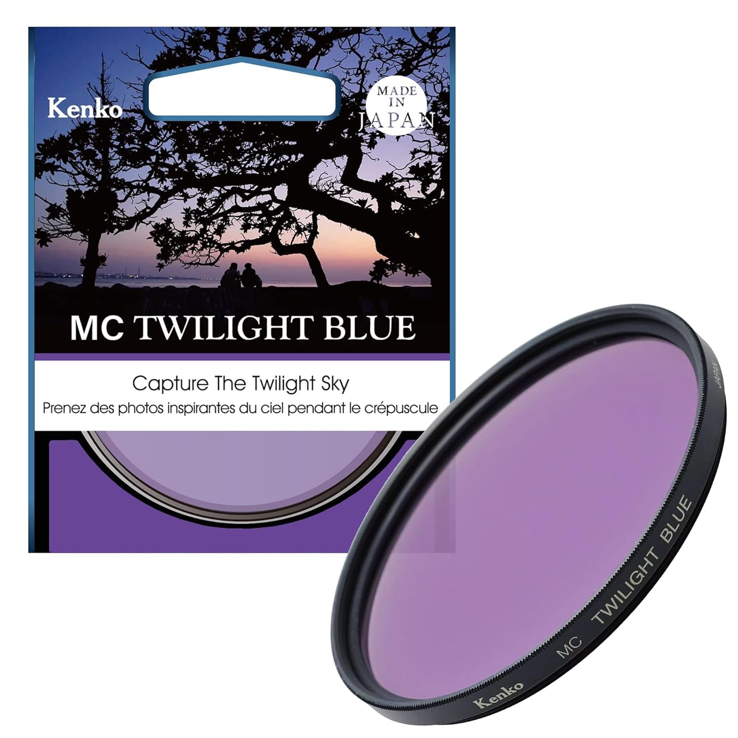 Kenko MC Twilight Blue 62mm Color Filters, Made in Japan