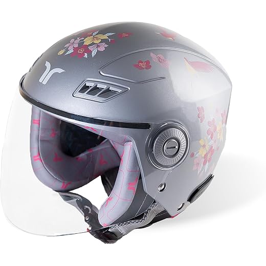 Blossom Womens Open Face Helmet