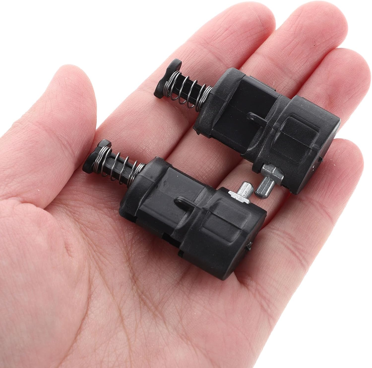 KICHOUSE Suitcase Handle Replacement Reliable Locking Mechanism Featuring and 2pcs Telescopic Sturdy PVC Material Universal for Luggage Repair and Travel Accessories image 4