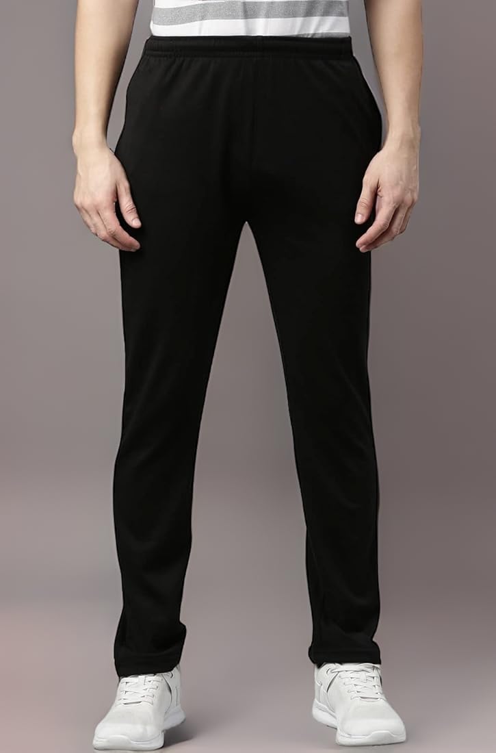 Proline Men's Regular Track Pants (BE244LBK_BK_S) : Amazon.in: Clothing \u0026  Accessories