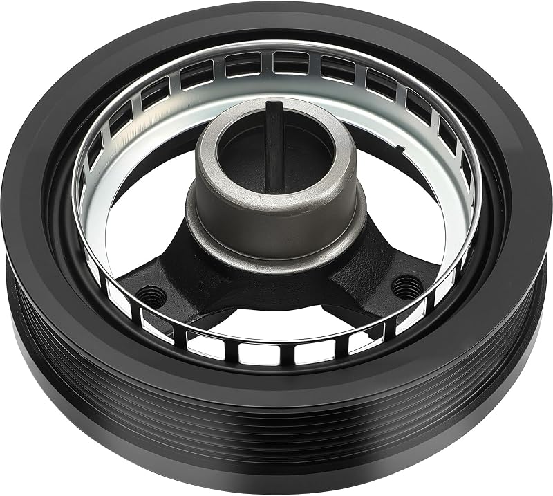 Polia do virabrequim com amortecedor harmônico Orceed 24504609 para Chevrolet, Buick, Pontiac e Oldsmobile – 1 unidade