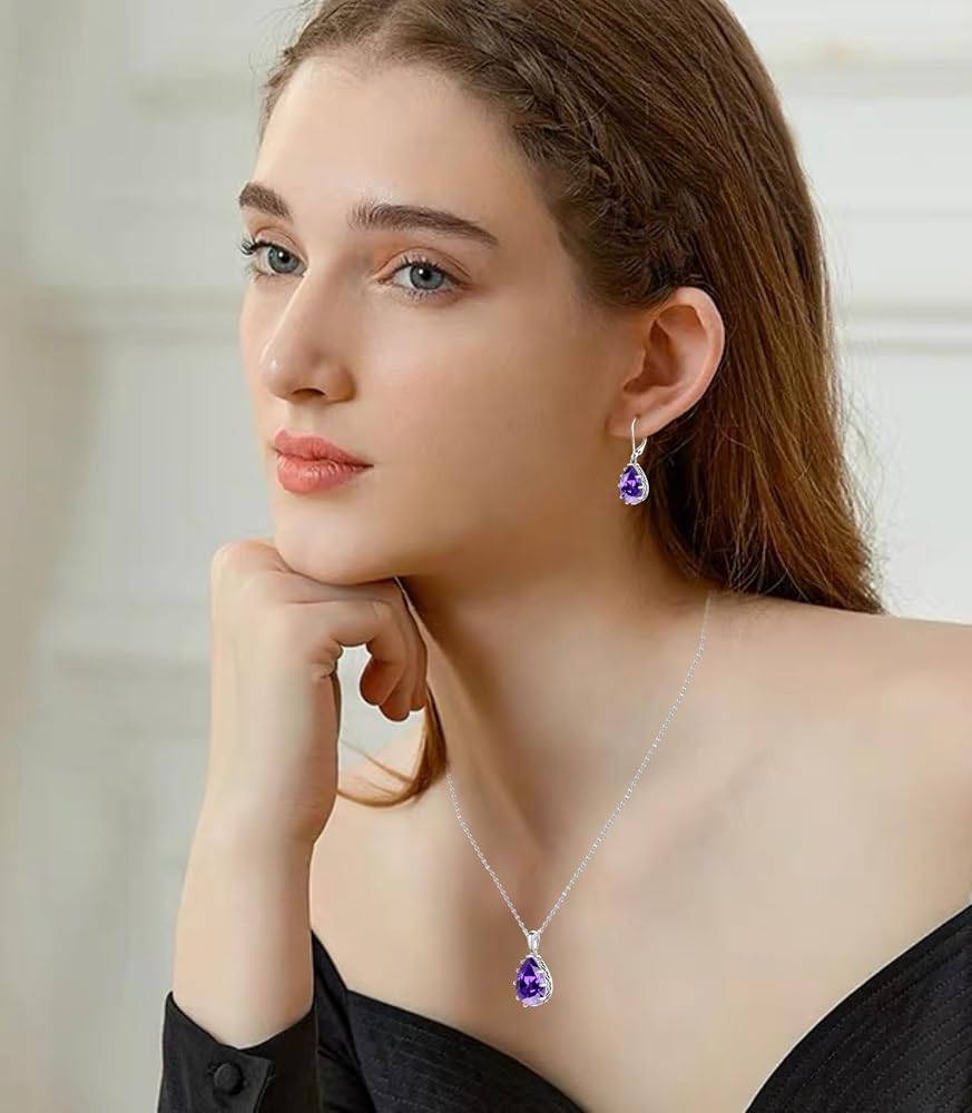 Jeweloporium Collana in argento con lapislazzuli blu, ciondolo in