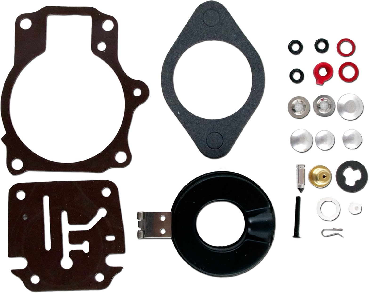 Johnson Evinrude Triple Carb Carburetor Rebuild Kit 55 60 65 70 75 HP 396701 Johnson Evinrude Triple Carb Carburetor Rebuild Kit 55 60 65 70 75 HP 396701