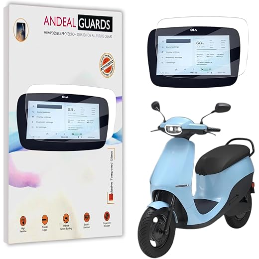AnDeal Fitted Full Screen Protector for Ola S1/S1 Pro