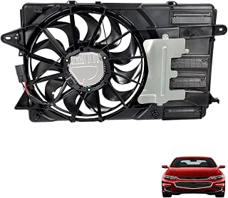 munirater Engine Radiator Cooling Fan Assembly Replacement for 2016 2017 2018 2019 2020 Malibu/Crosse 84000785 84000787 84297662 84297679