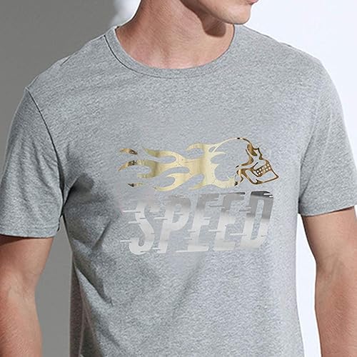 Miniatura 7 de Vinilo metálico elástico de transferencia de calor de Navidad, paquete HTV para planchar para hacer tu propia ropa, 12 x 10 pulgadas, paquete de 5,