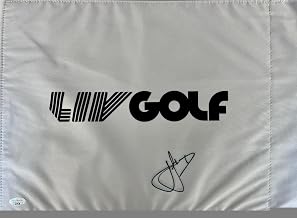 CAMERON "Cam" SMITH signed 2023 LIV Golf #18 Pin Flag-JSA AJ78158 - Sports Memorabilia