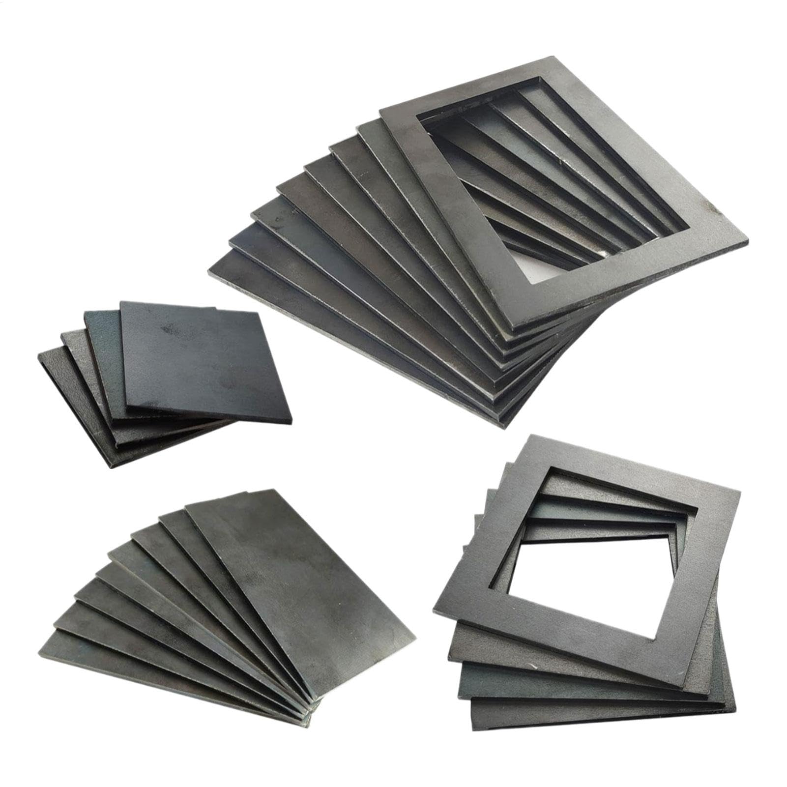 Kit de soudure polyvalent à 24 plaques d'acier de 12,2x7,6 cm