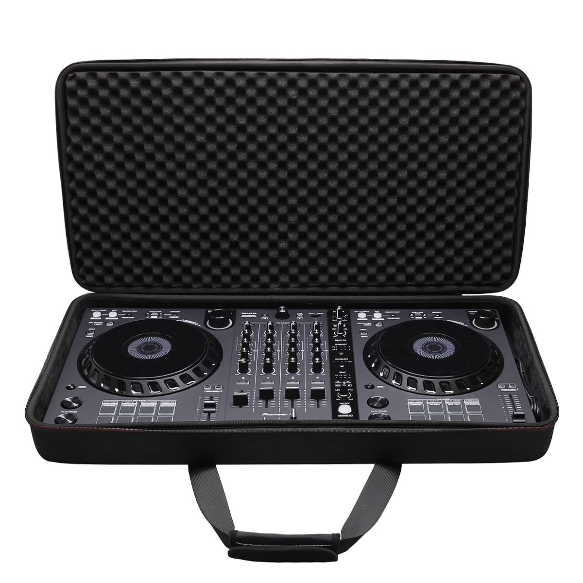 LTGEM DJ Controller Case for Pioneer DJ DDJ-FLX6 or DDJ-FLX6-GT or DDJ-800 DJ