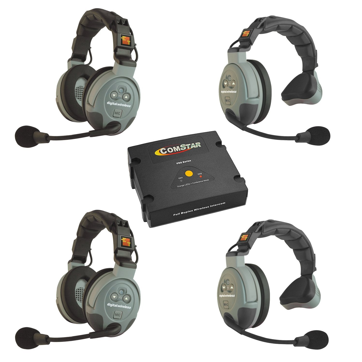 Full Duplex Wireless Intercom System 