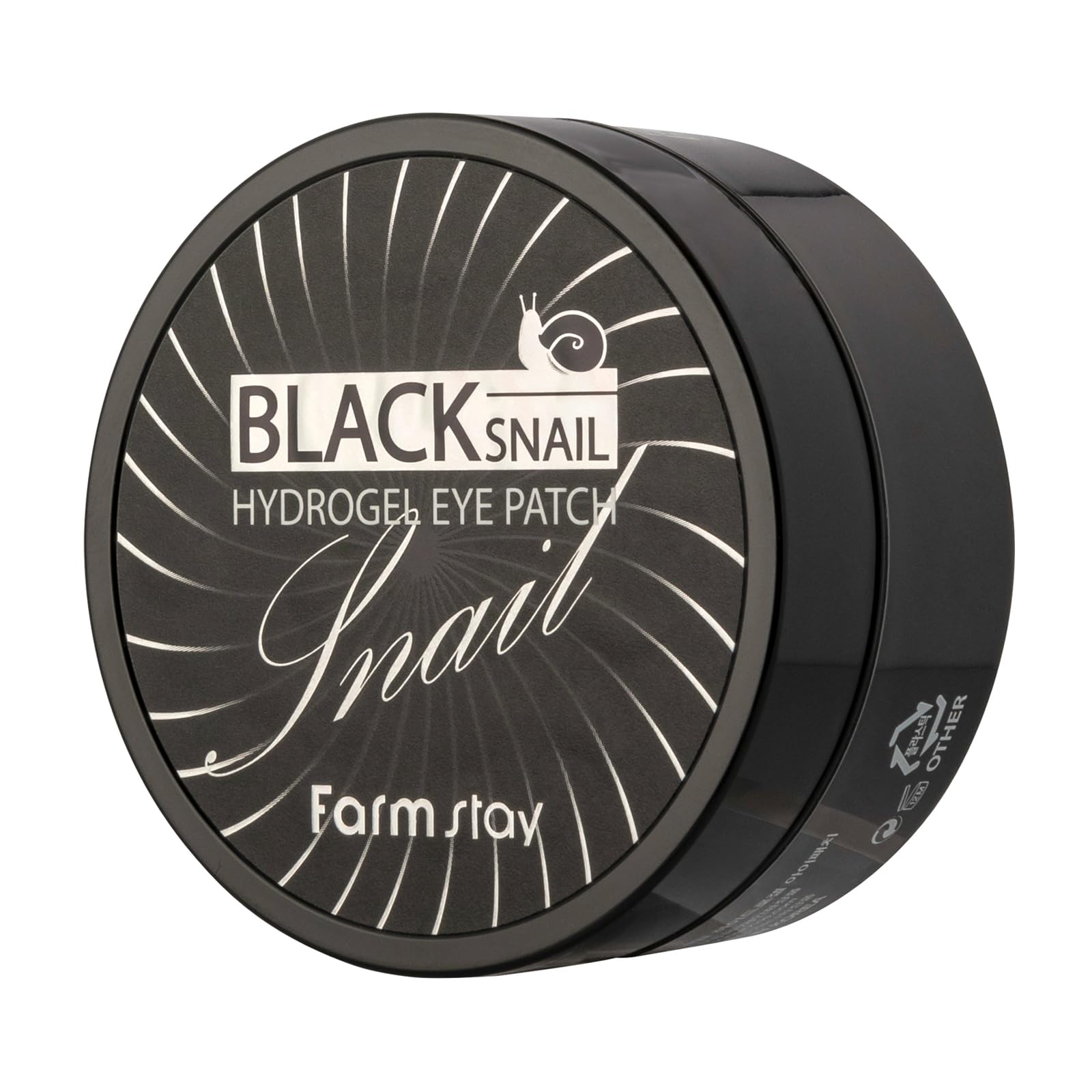 Amazon.com : FARMSTAY Black Snail Hydrogel Eye Patch - Under Eye 