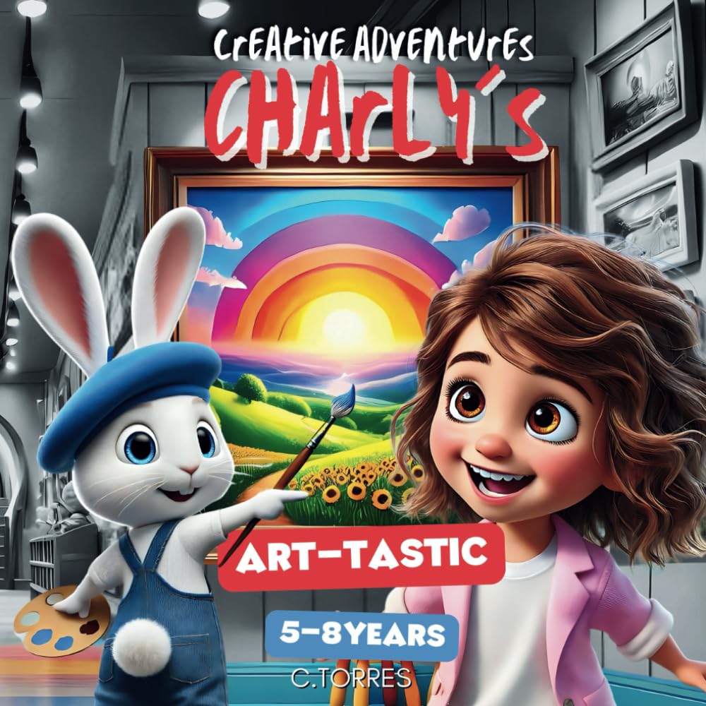 Charly's Creative adventures: Art-tastic, Children's book about feelings