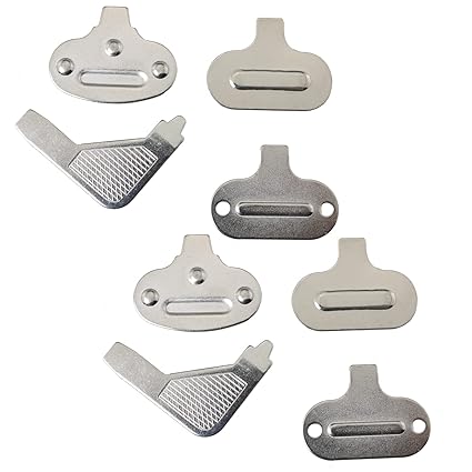 YHXiXi 8PCS 4 Styles Sewing Machine Needle Plate Screwdriver Home Sewing Machine Repairing Tool