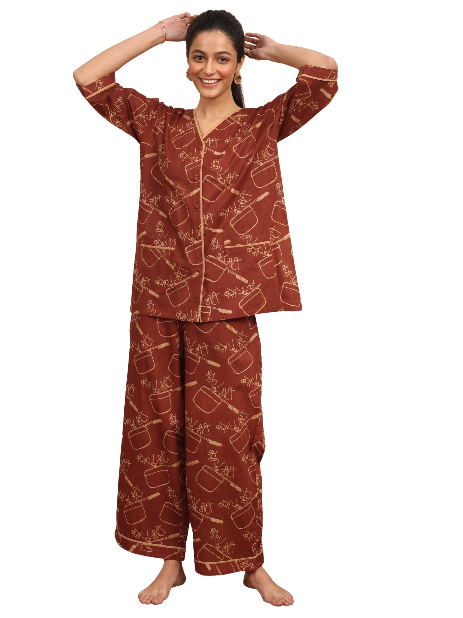 libas Printed Cotton Night Suit-50435S-picture-18
