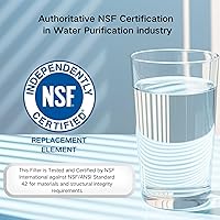 Vista 7 de WF3CB - Filtro de agua de repuesto para Pure Source 3, WF3CB, 706465, 242086201, 242069601, 242017800 Agua y hielo, altura de 9 pulgadas, paquete