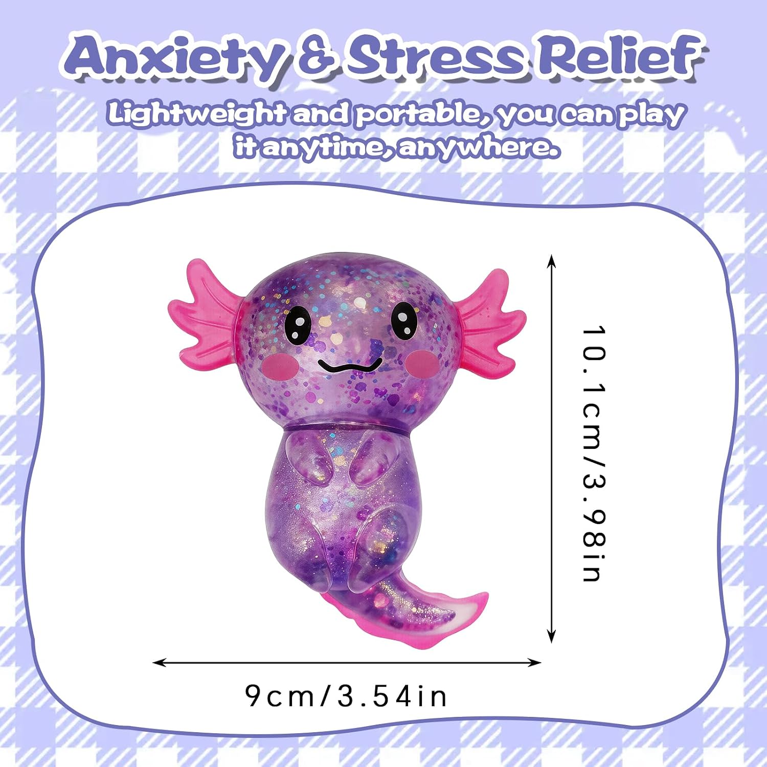Axolotl squishys Toy, Slow Rising squishys Toy, Soft Stretchy Fidget Toy image 2