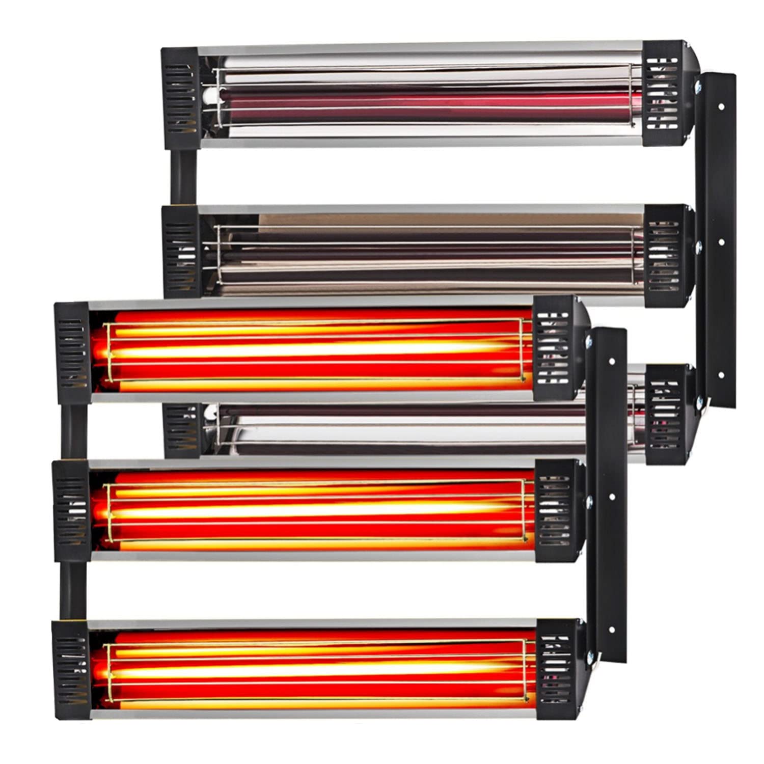 DATOUBOSS Infrarot Lacktrockner 2×3000W 230V für Autolack Blechlackierung