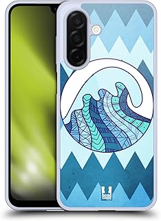 Head Case Designs Wave Sea Wave Patterns Gel Case [Military Grade Protection] Compatible with Samsung Galaxy A26 5G