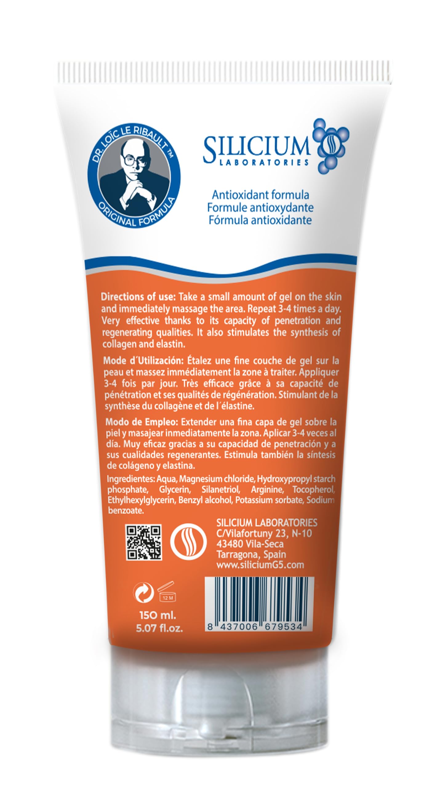 SILICIUM G7 SPORT RECOVERY gel con – produit multifonction à large champ d’application, peut être utilisé régulièrement selon les besoins individuels, contenance 150 ml et convient à ceux qui privilég