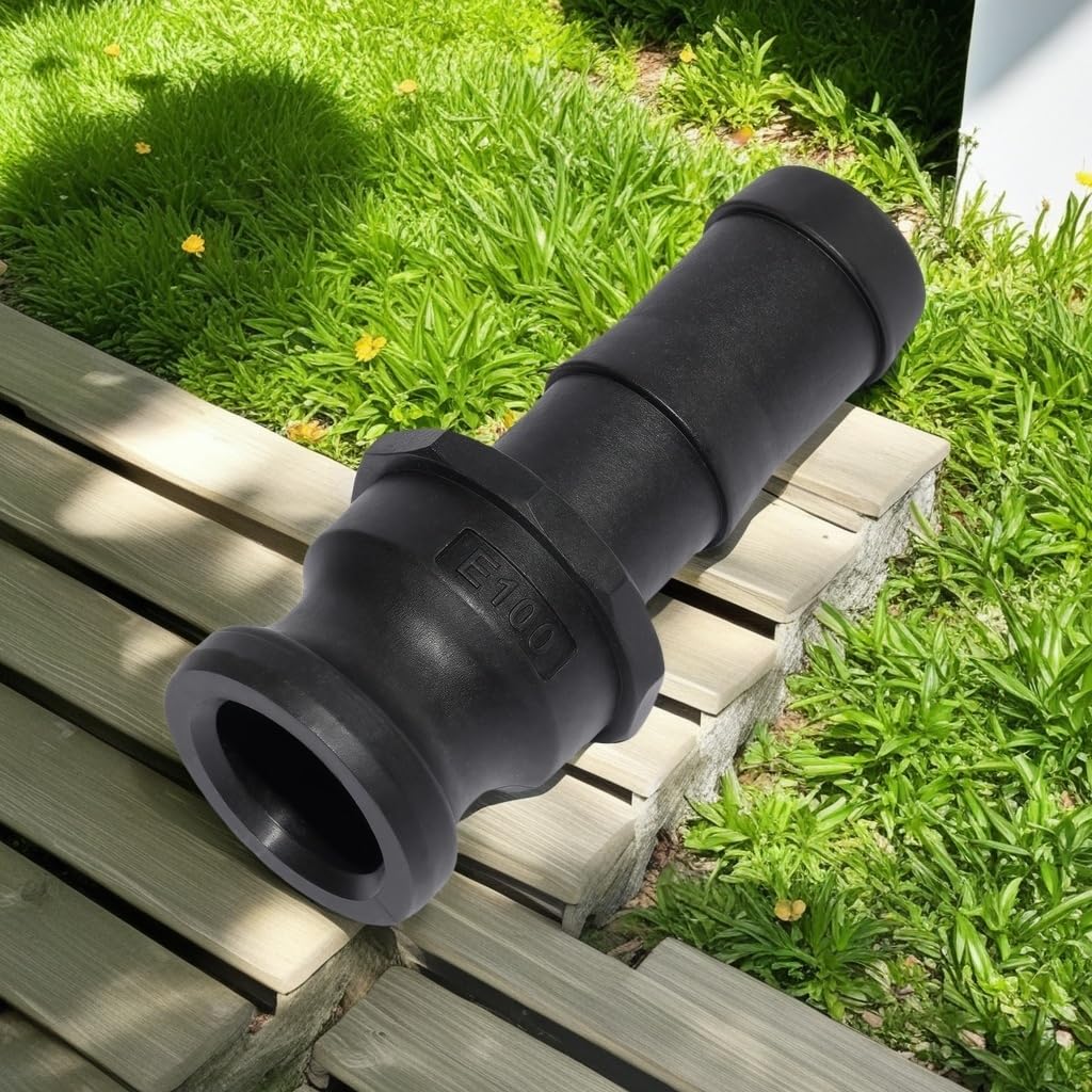 Polypropylene Camlock Barb Fittings Plastic Couplings Cam lock Fittings Compression Couplings, Quick Connect/Disconnect for irrigation hose Type E (2